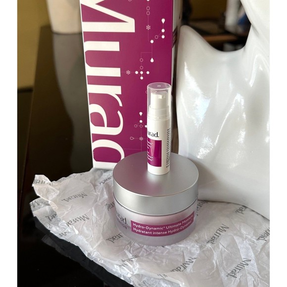 NEW MURAD Hydro-Dynamic Ultimate Moisture Cream & Revitalixir Recovery Serum Set - Picture 6 of 12
